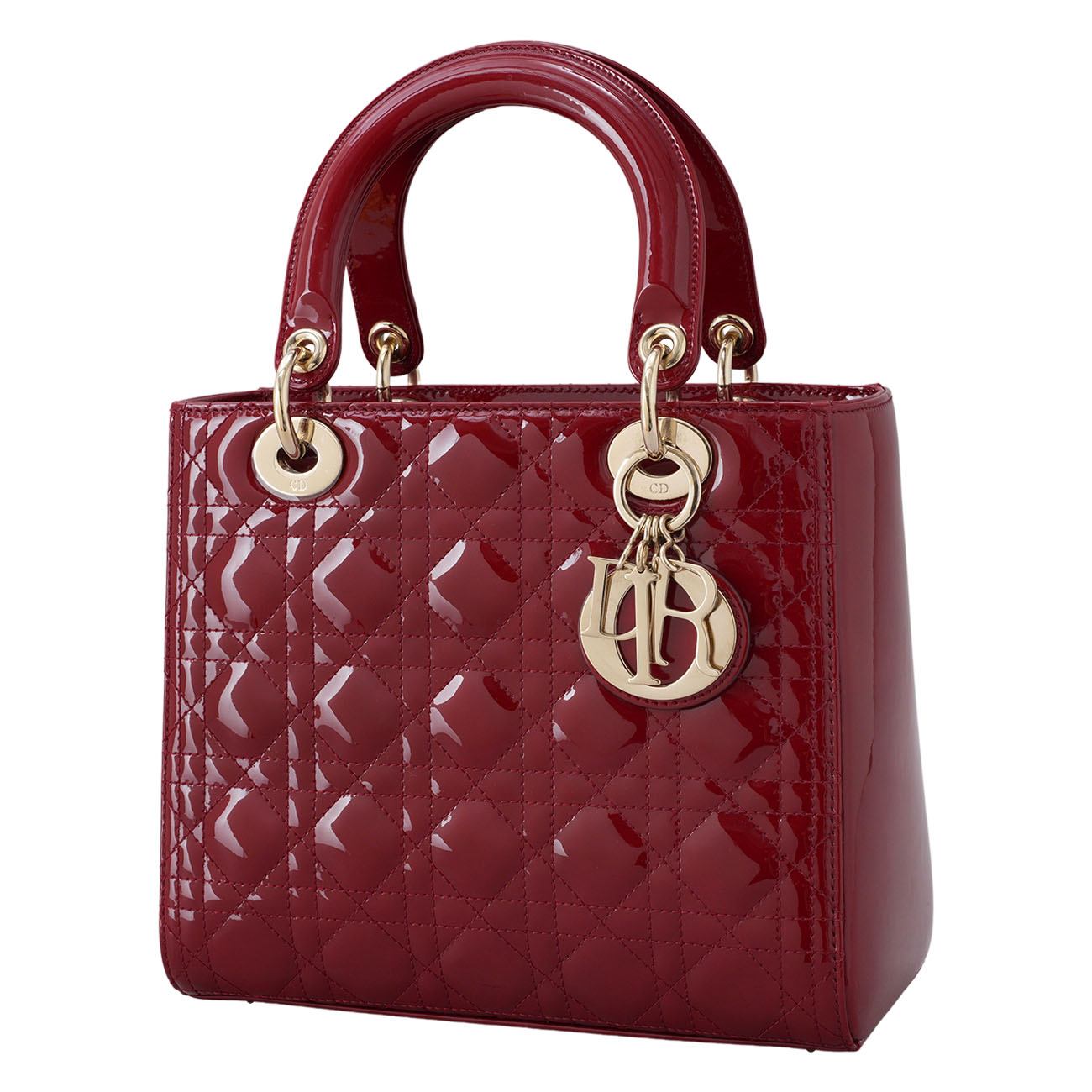 CHRISTIAN DIOR(USED)크리스찬디올 페이던트 레이디디올 미듐